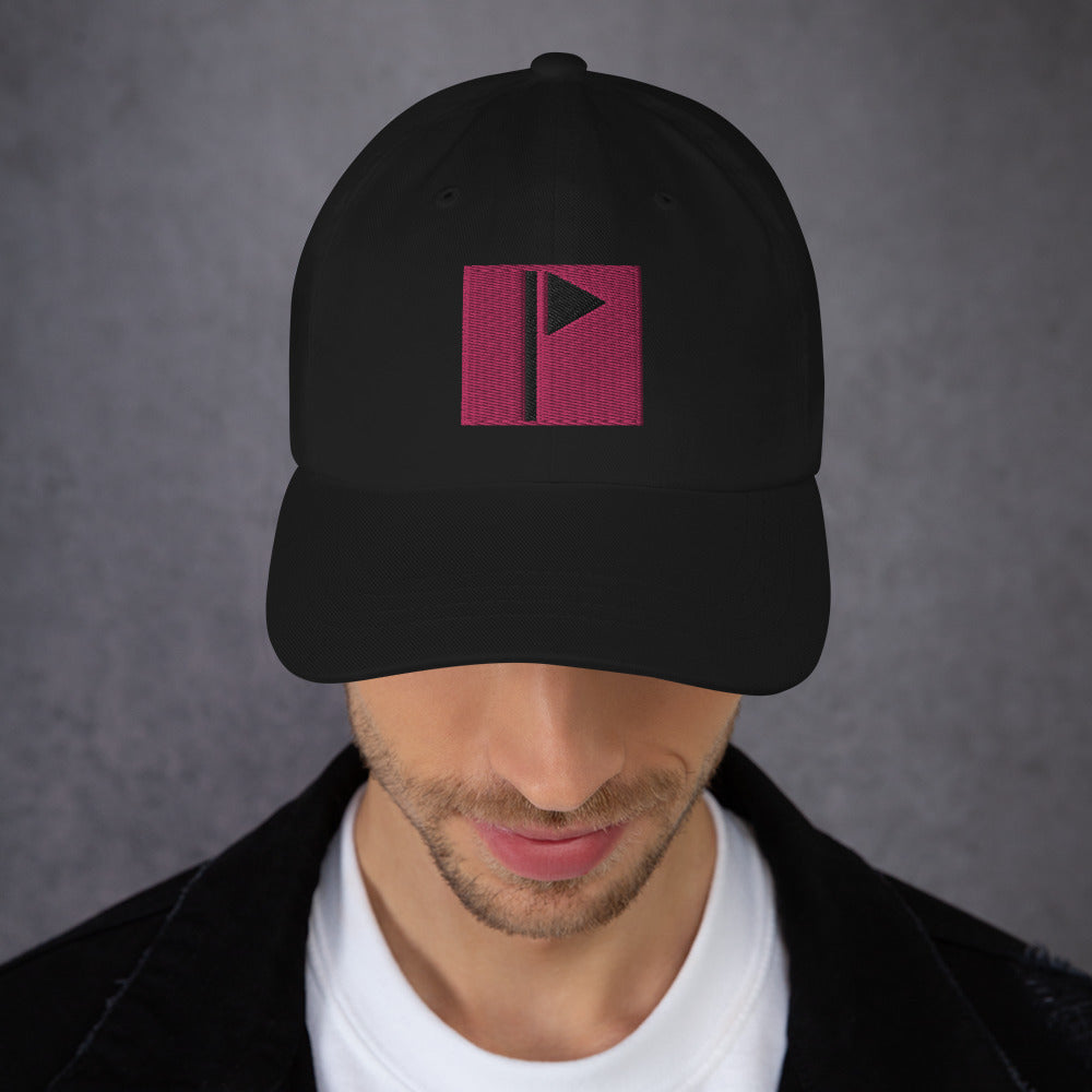 Dad Hat Black Flag