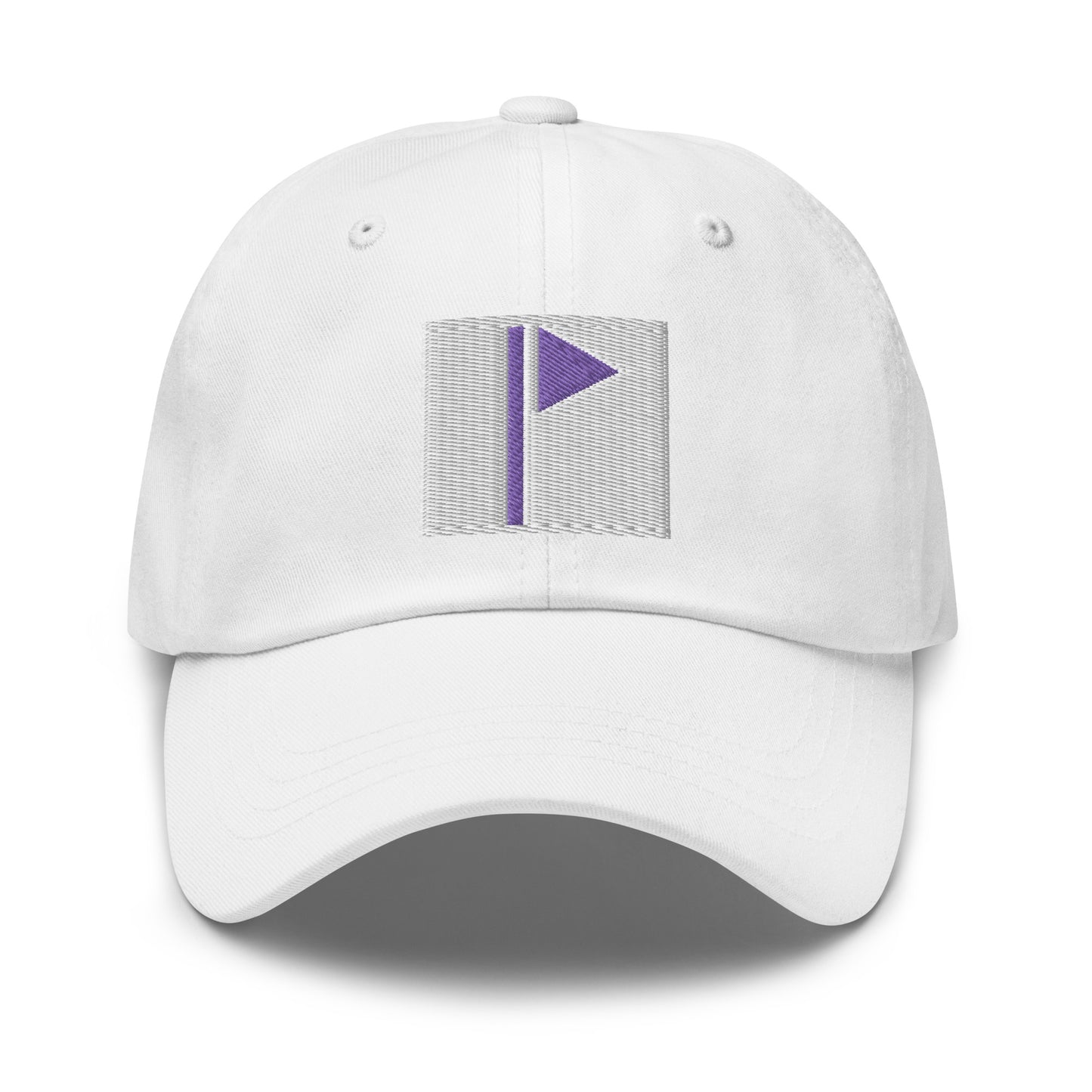 Dad Hat Purple Flag