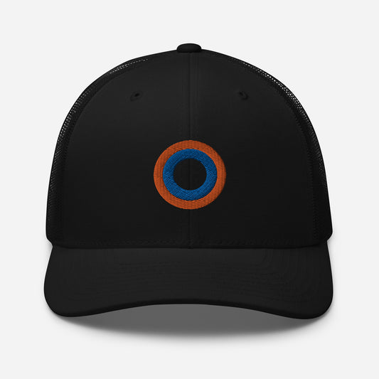 Concentric Circles Trucker Cap