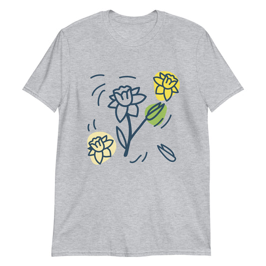 Flower Bouquet Short-Sleeve Unisex T-Shirt